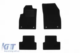 image-5-Textile floor mats by Rigum suitable for Opel Astra J 2010-2015, set of 4 pieces, black