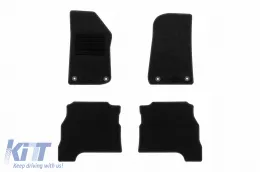 image-44-Textile floor mats by Rigum suitable for Jeep Gladiator after 2020, set of 4 pieces, black