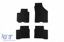 image-16-Textile floor mats by Rigum suitable for Suzuki Swift after 2017, set of 4 pieces, black