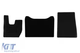 image-29-Textile floor mats by Rigum suitable for Iveco S-Way after 2019, set of 3 pieces, black