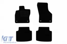 image-49-Textile floor mats by Rigum suitable for Volkswagen Arteon after 2017, set of 4 pieces, black
