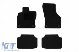 image-55-Textile floor mats by Rigum suitable for Skoda Octavia 2013-2019, set of 4 pieces, black