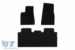 image-12-Textile floor mats by Rigum suitable for Tesla Model X after 2015, set of 3 pieces, black