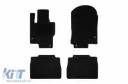 image-20-Textile floor mats by Rigum suitable for Mercedes GLE, GLE Phev W167 after 2019, set of 4 pieces, black