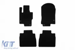 image-22-Textile floor mats by Rigum suitable for Mercedes GLS, GLS Phev X167 after 2019, set of 4 pieces, black