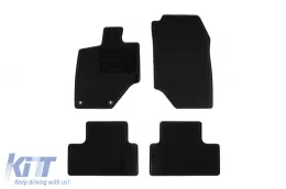 image-14-Textile floor mats by Rigum suitable for Peugeot e-3008 after 2024, set of 4 pieces, black