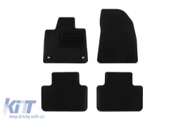 image-15-Textile floor mats by Rigum suitable for Volvo EX30 after 2024, set of 4 pieces, black