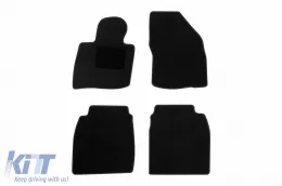 image-50-Textile floor mats by Rigum suitable for Honda Civic 2006-2012 Hatchback, set of 4 pieces, black