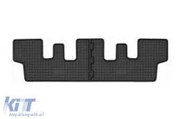 image-43-Specific rubber mats suitable for Citroen C4 Picasso after 2006, Peugeot 5008 after 2010, third row, 2-piece set, black color