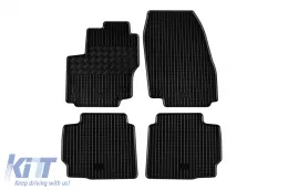 image-6-Specific rubber mats suitable for Ford Mondeo 2007-2014, 4-piece set, black color