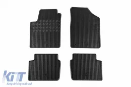 image-30-Specific rubber mats suitable for Hyundai i10 after 2008, 4-piece set, black color