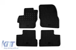 image-39-Specific rubber mats suitable for Mazda 3 2009-2013, 4-piece set, black color