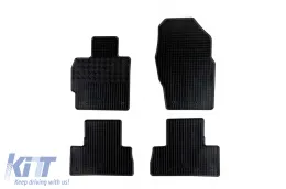 image-46-Specific rubber mats suitable for Mazda CX-7 Diesel after 2009, 4-piece set, black color