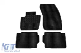 image-8-Specific rubber mats suitable for Ford Mondeo after 2014, 4-piece set, black color