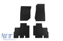 image-13-Specific rubber mats suitable for Jeep Wrangler after 2007, Wrangler after 2010, Wrangler after 2014, 4-piece set, black color