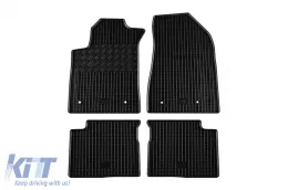 image-23-Specific rubber mats suitable for Alfa Romeo Giulietta 2010-2016, after 2016, 4-piece set, black color