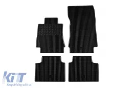 image-43-Specific rubber mats suitable for Alfa Romeo Giulia after 2016, 4-piece set, black color