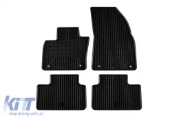 image-77-Specific rubber mats suitable for Volvo XC40 after 2018, 4-piece set, black color