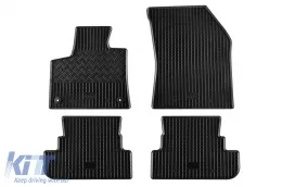 image-29-Specific rubber mats suitable for Opel Grandland X PHEV, Peugeot 3008 PHEV after 2019, 4-piece set, black color