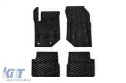 image-66-Specific rubber mats suitable for Jeep Avenger after 2023, 4-piece set, black color