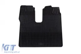 image-19-Specific rubber mat suitable for MAN TGX 2007-2020, left driver's side, 1-piece set, black color