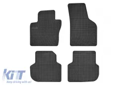 image-35-Specific rubber mats suitable for VW Jetta after 2011, 4-piece set, black color