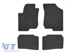 image-47-Specific rubber mats suitable for Kia Ceed 2007-2012, 4-piece set, black color from Frogum El Toro series
