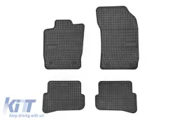 image-28-Specific rubber mats suitable for Audi A1 2010-2018, 4-piece set, black color from Frogum El Toro series