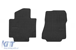 image-14-Specific rubber mats suitable for Nissan NV200 after 2009, 2-piece set, black color
