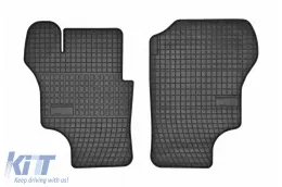 image-33-Specific rubber mats suitable for VW T3 1979-1991, 2-piece set, black color from Frogum El Toro series