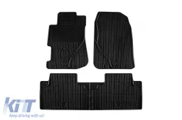 image-68-Rubber mats Gumarny Zubri suitable for Honda Civic 2000-2006, 4-piece set, black color
