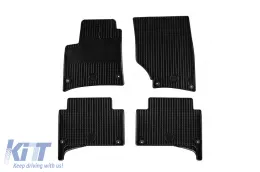 image-74-Rubber mats Gumarny Zubri suitable for Audi Q7 2005-2015, 4-piece set, black color