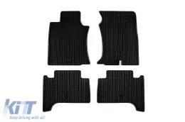 image-3-Rubber mats Gumarny Zubri suitable for Toyota Land Cruiser J120 2002-2009, Land Cruiser J150 after 2009, 4-piece set, black color