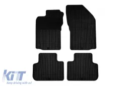 image-47-Rubber mats Gumarny Zubri suitable for Alfa Romeo 147 2000-2010, 4-piece set, black color
