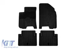 image-36-Rubber mats Gumarny Zubri suitable for Daewoo Kalos 2003-2008, Chevrolet Nubira 2003-2008, Aveo 2004-2010, Lacetti 2004-2010, 4-piece set, black color