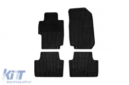 image-25-Rubber mats Gumarny Zubri suitable for Honda Accord 2003-2008, 4-piece set, black color