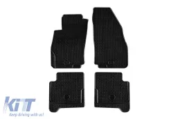 image-51-Rubber mats Gumarny Zubri suitable for Fiat Grande Punto 2006-2009, Linea 2007-2018, Punto EVO 2009-2012, Punto 2012-2018, 4-piece set, black color