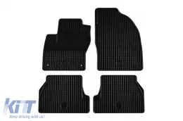 image-68-Rubber mats Gumarny Zubri suitable for Ford C-Max, Grand C-Max 2010-2019, Focus 2005-2018, 4-piece set, black color