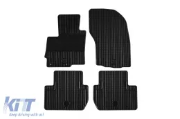 image-77-Rubber mats Gumarny Zubri suitable for Citroen C-Crosser, Peugeot 4007, Mitsubishi Outlander 2007-2012, ASX 2010-2015, Eclipse Cross after 2018, 4-piece set, black color