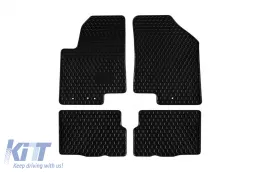 image-23-Rubber mats Gumarny Zubri suitable for Kia Soul 2009-2014, 4-piece set, black color