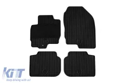 image-12-Rubber mats Gumarny Zubri suitable for Mitsubishi Colt 2004 - 2009, 4-piece set, black color