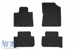image-74-Rubber mats Gumarny Zubri suitable for Kia Sorento diesel after 2020, 4-piece set, black color
