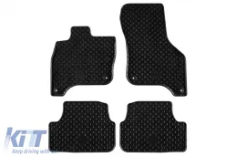 image-78-Rubber mats Gumarny Zubri suitable for Volkswagen e-Golf 2014-2020, EV version, 4-piece set, black color
