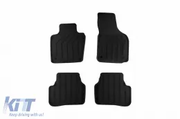 image-65-3D textile floor mats Gumarny Zubri suitable for Volkswagen Passat B6 2005-2010, Volkswagen Passat B7 2011-2014, set of 4 pieces, black