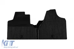 image-66-Rubber mats Gumarny Zubri suitable for Citroen Jumpy, Peugeot Expert, Fiat Scudo, Toyota Proace 2007-2016, 2-piece set, black color