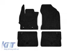 image-15-Rubber mats Gumarny Zubri suitable for Toyota Auris 2013-2018, Corolla 2014-2018, 4-piece set, black color