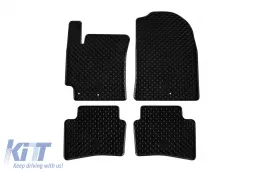 image-43-Rubber mats Gumarny Zubri suitable for Kia Rio, Stonic after 2017, 4-piece set, black color