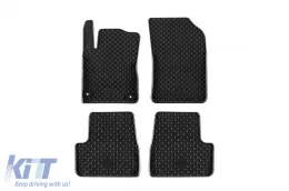 image-21-Rubber mats Gumarny Zubri suitable for Citroen C3 after 2024, 4-piece set, black color