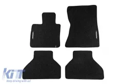 image-44-Textile floor mats from the Horizon series by Frogum suitable for BMW X5 E70 2006-2013, set of 4 pieces, black
