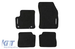 image-72-Textile floor mats from the Horizon series by Frogum suitable for Citroen e-C4X SUV after 2020, set of 4 pieces, black